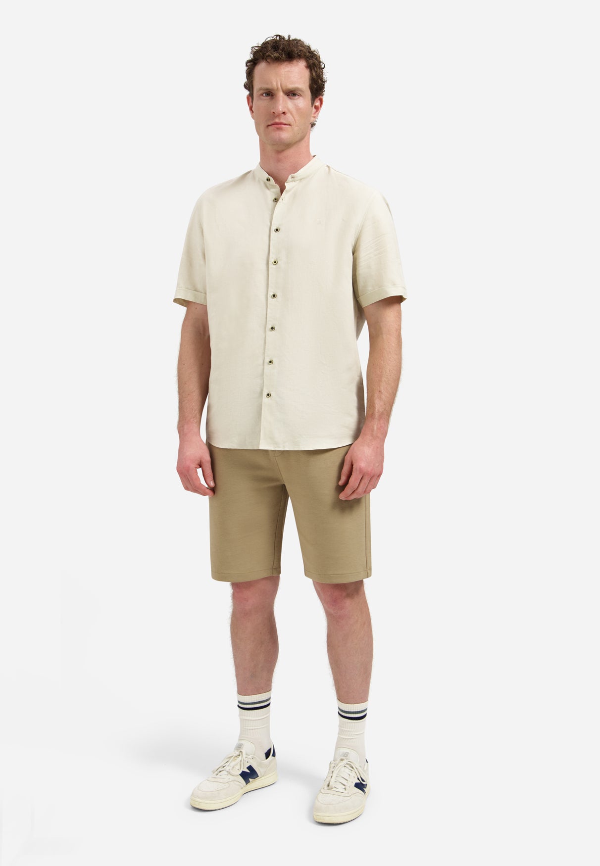 Interlock-Jersey-Shorts | Taupe