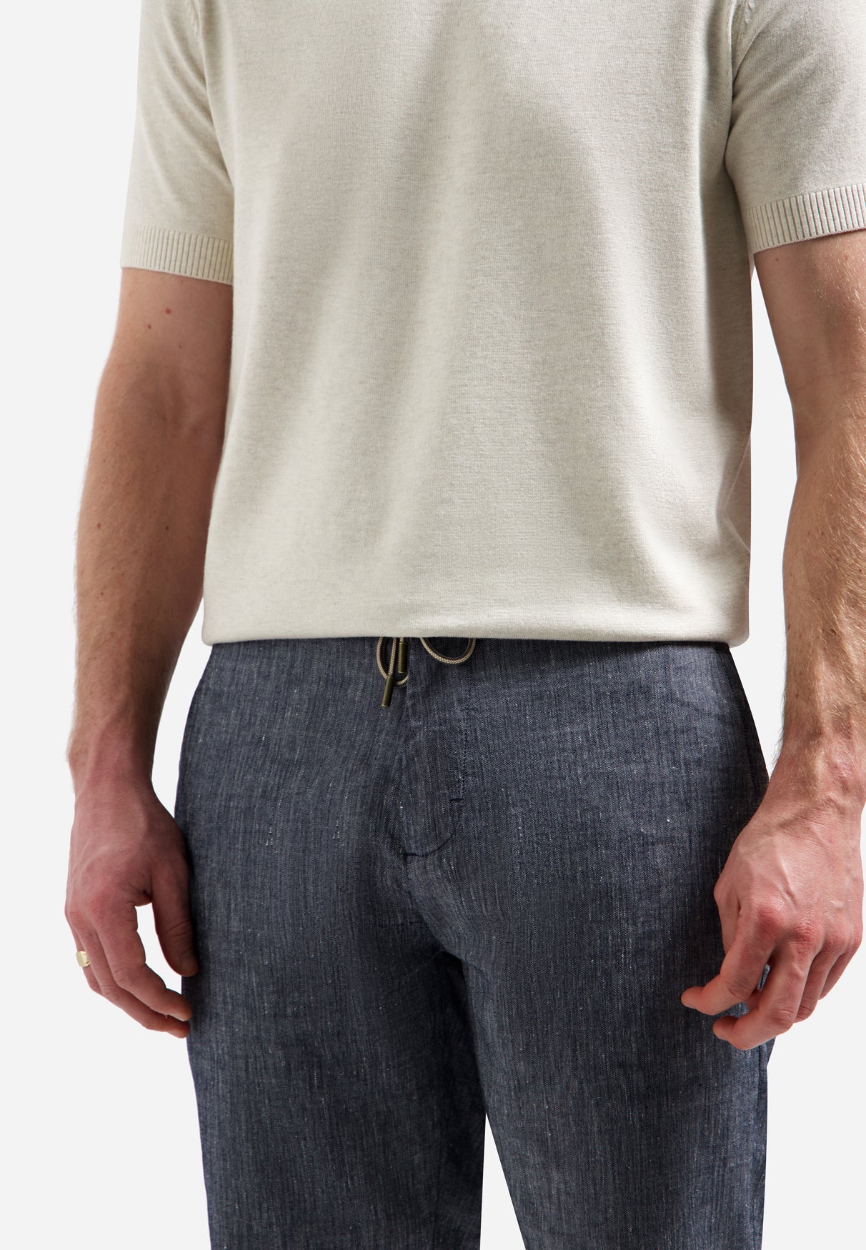 Chinoshorts aus Leinen | Night