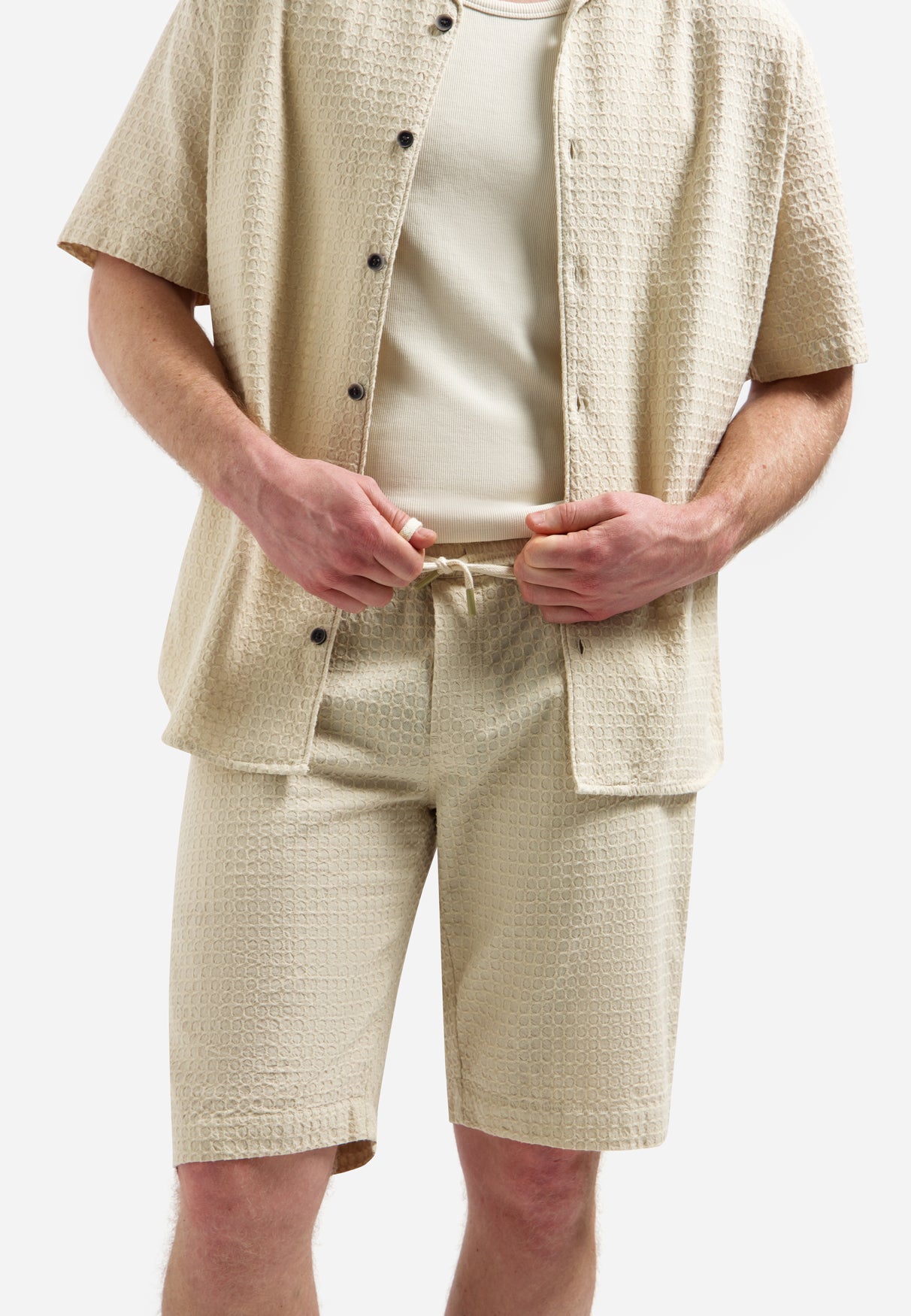 Jacquard-Chino-Shorts | Desert