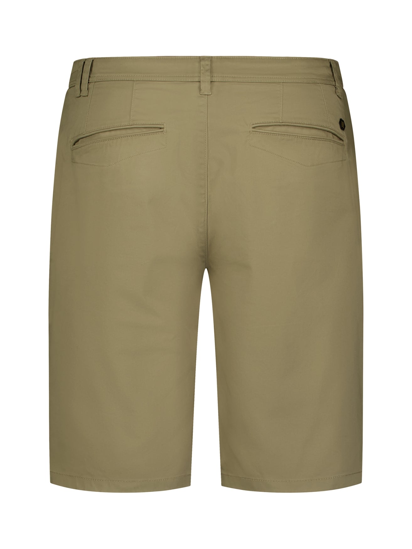 Stretch chino shorts | Taupe