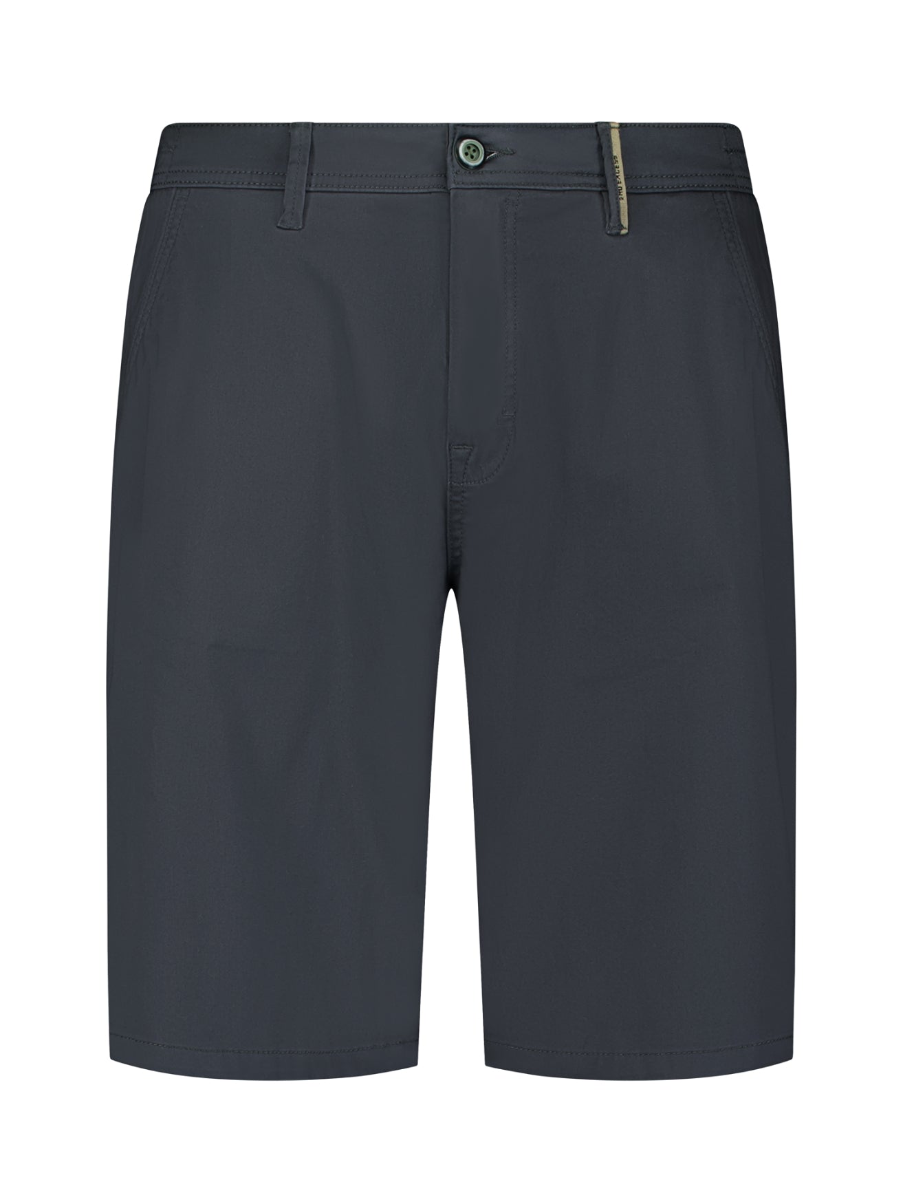 Stretch chino shorts | Dark Steel
