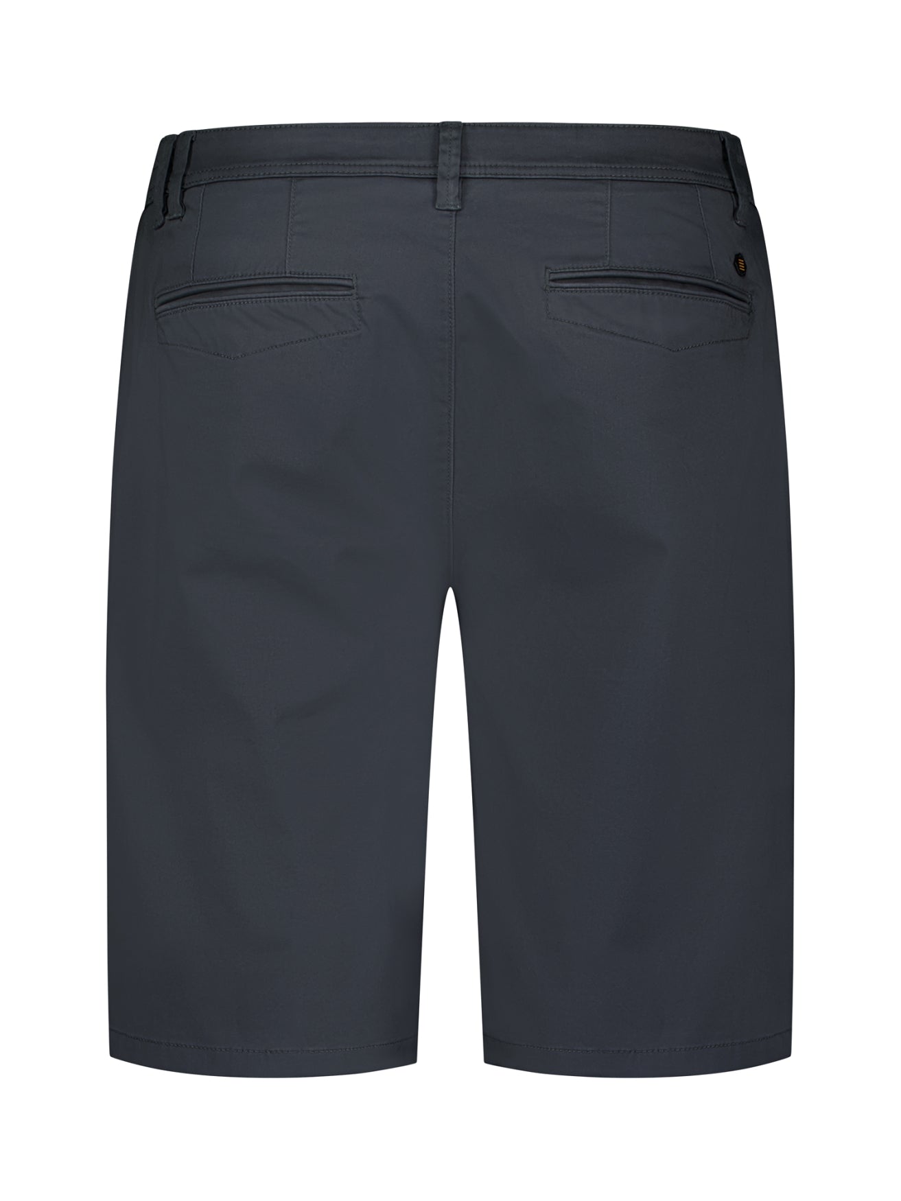 Stretch chino shorts | Dark Steel