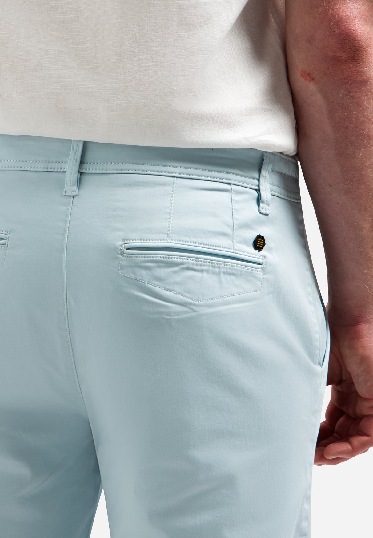 Stretch chino shorts | Ice
