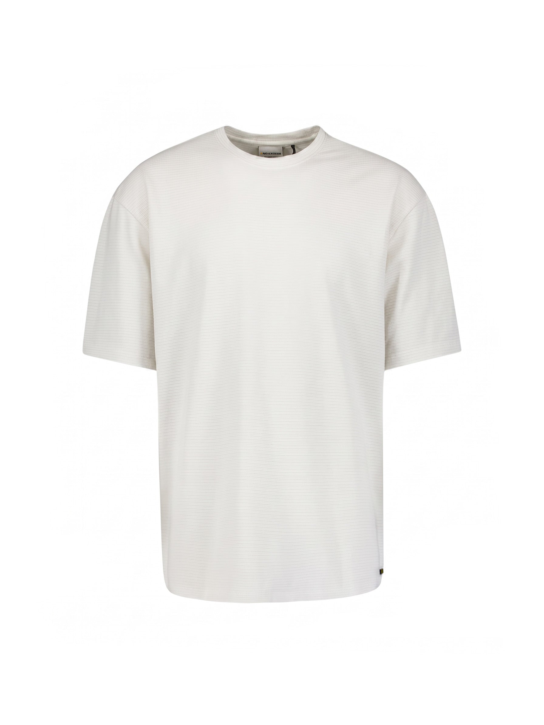 Kurzärmeliges strukturiertes T-Shirt | Kit