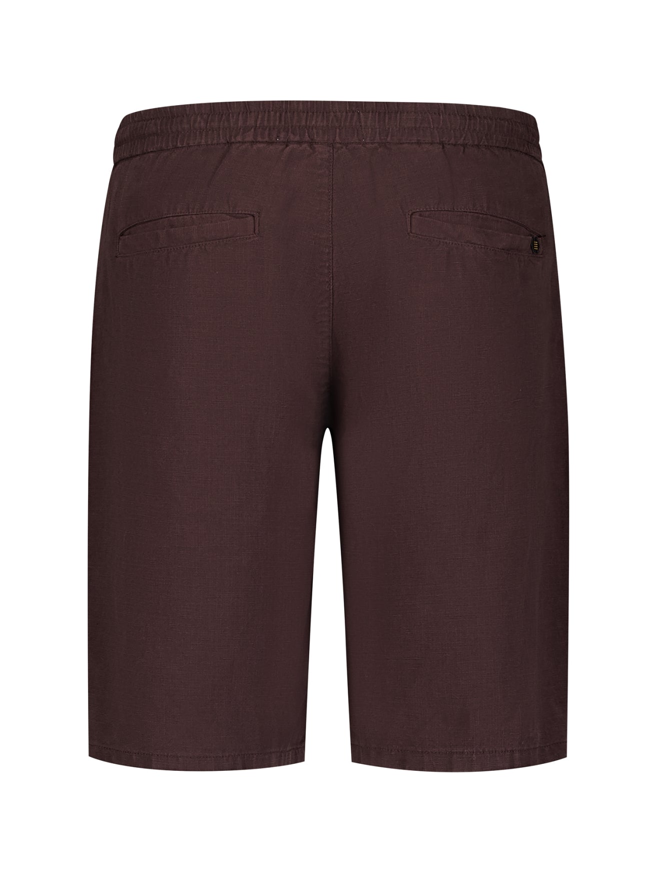 Chino-Shorts mit Kordelzug | Dunkelbraun