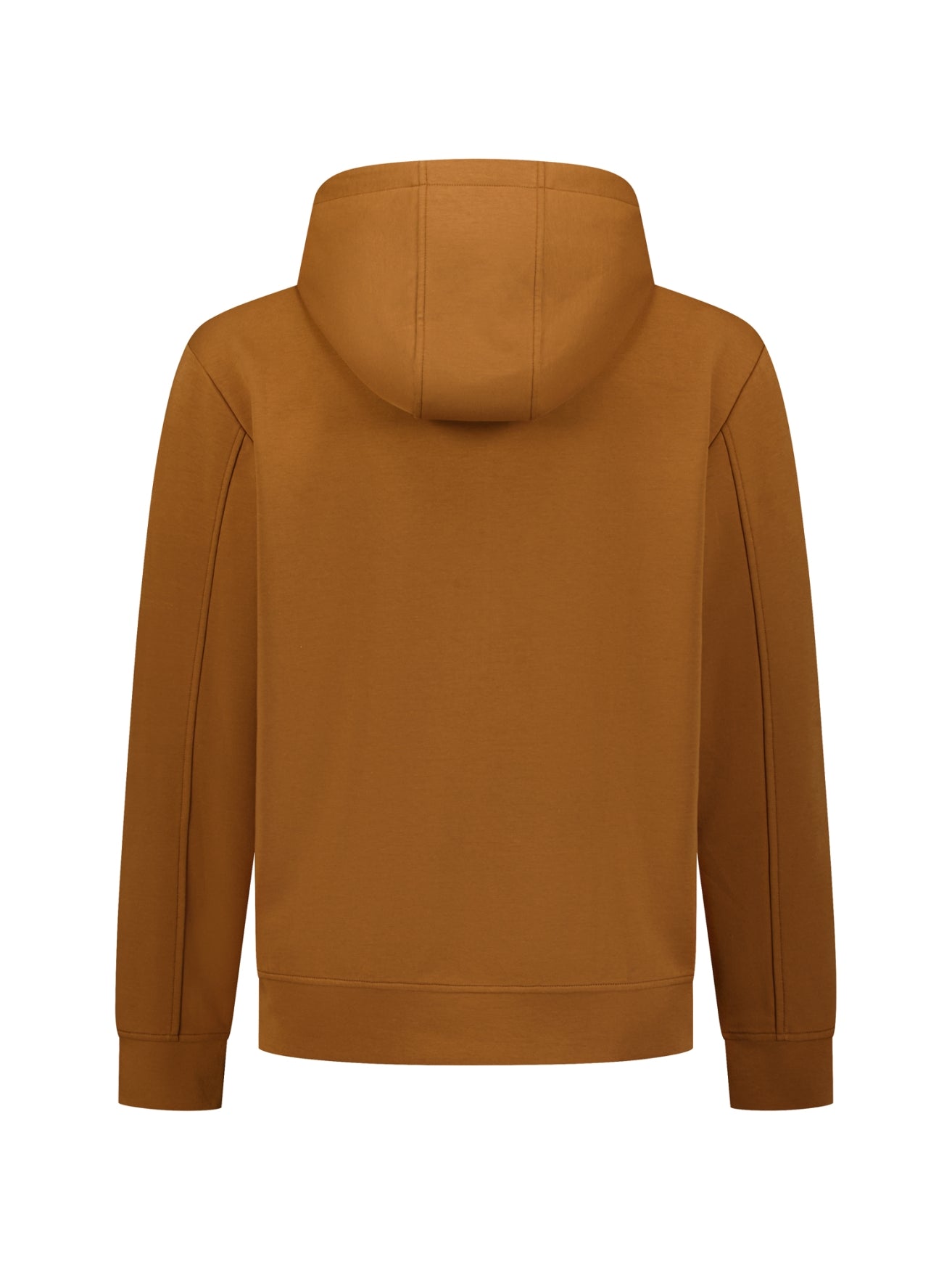 Kapuzen-Sweatjacke mit Reißverschluss | Caramel
