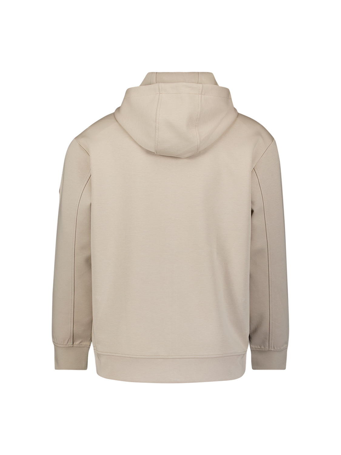 Hooded Zip-Up Sweater | Cement
