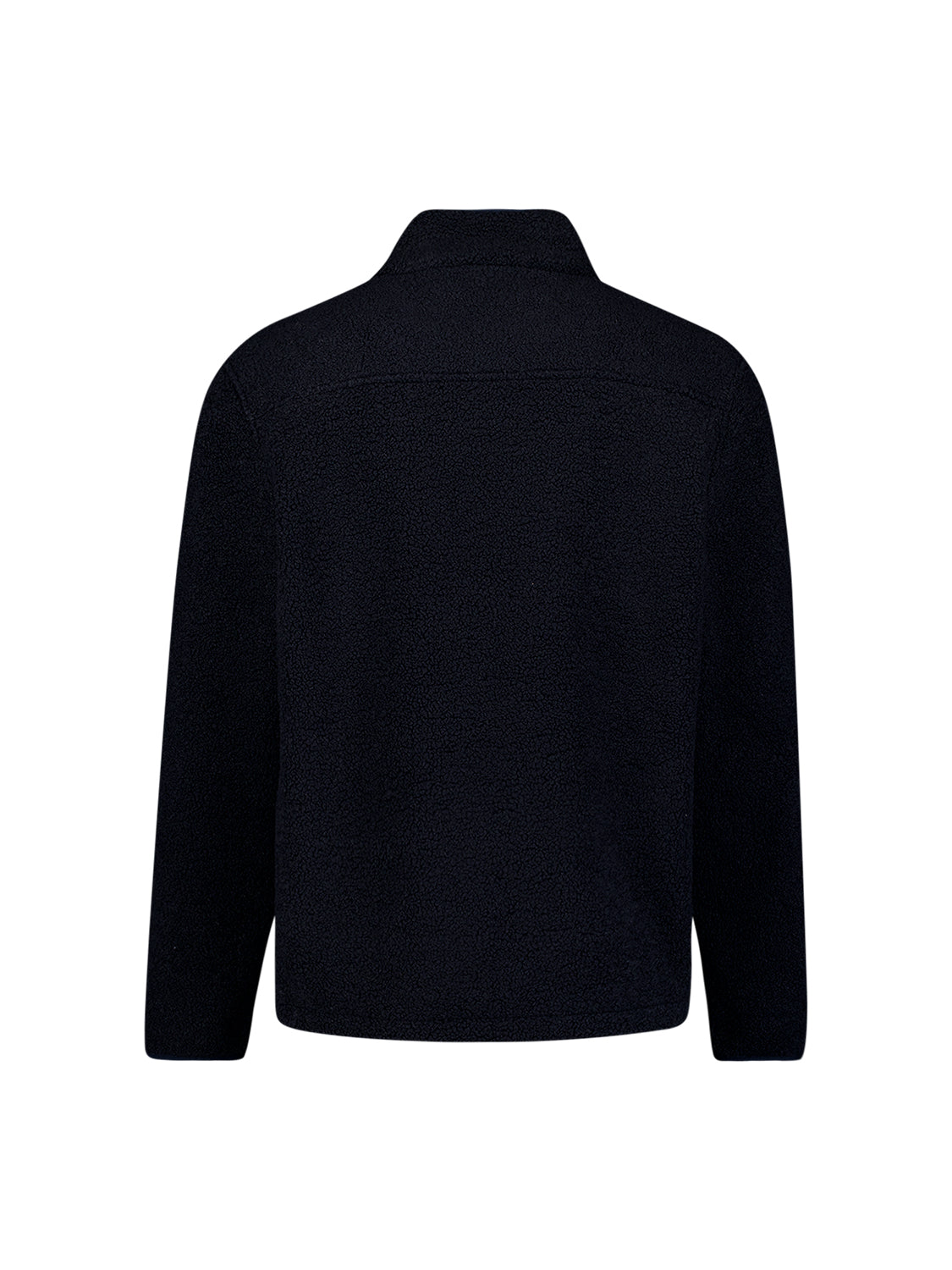 Teddy-Sweater mit Reißverschluss | Dark Night