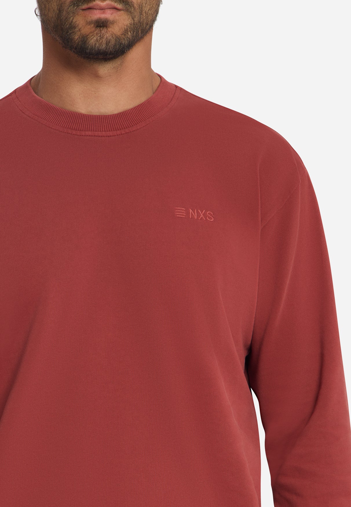 Sweatshirt mit Rundhalsausschnitt | Cayenne