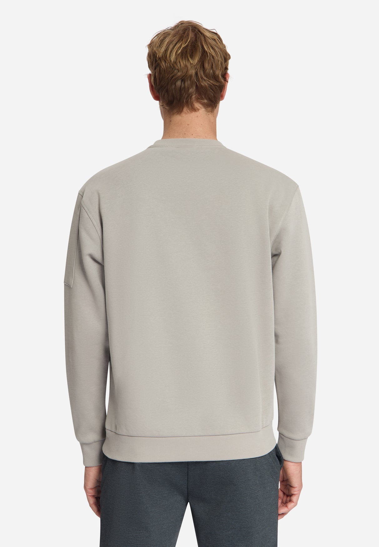 Sweatshirt mit Rundhalsausschnitt | Clay