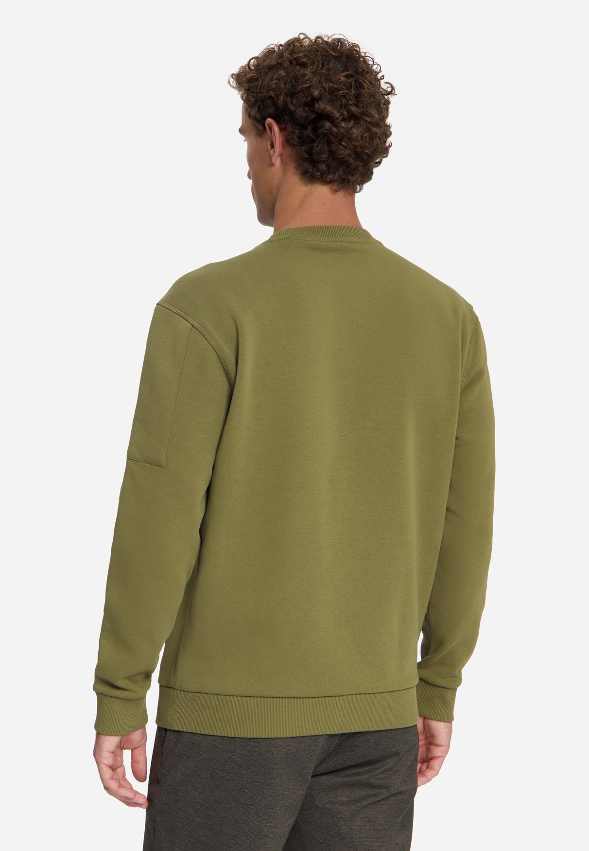 Sweatshirt mit Rundhalsausschnitt | Moss
