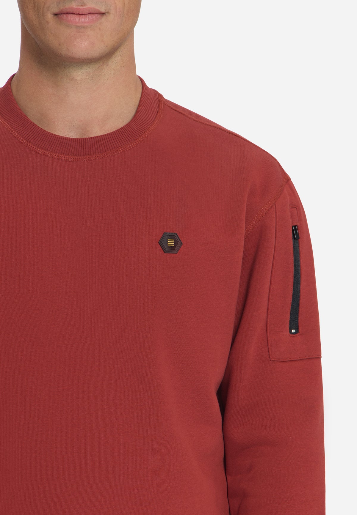Sweatshirt mit Rundhalsausschnitt | Cayenne