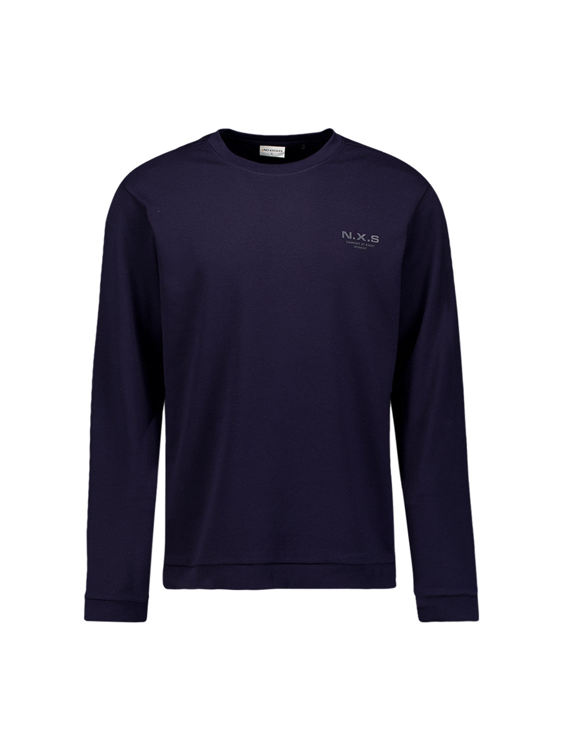 Interlock Long Sleeve T-Shirt | Dark Night