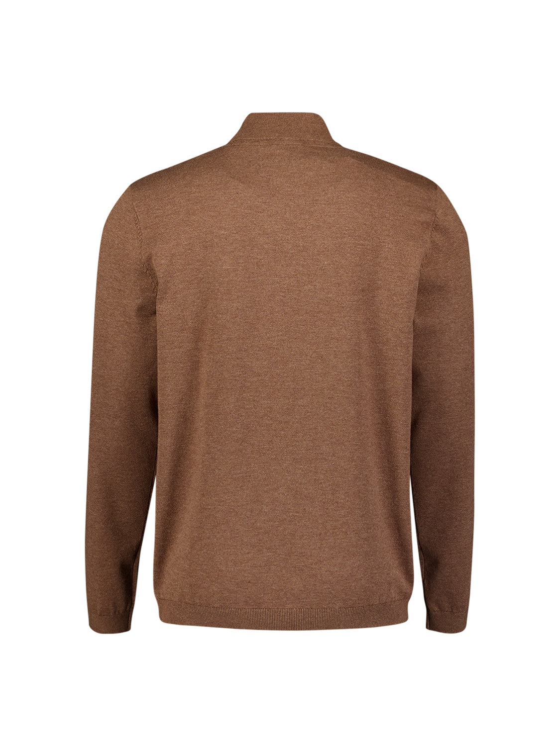 Feinstrick-Rollkragenpullover | Hellbraun