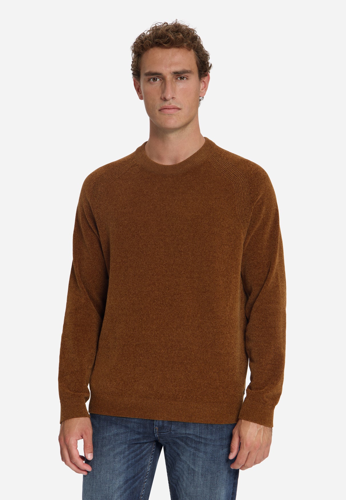 Chenille Jumper | Caramel