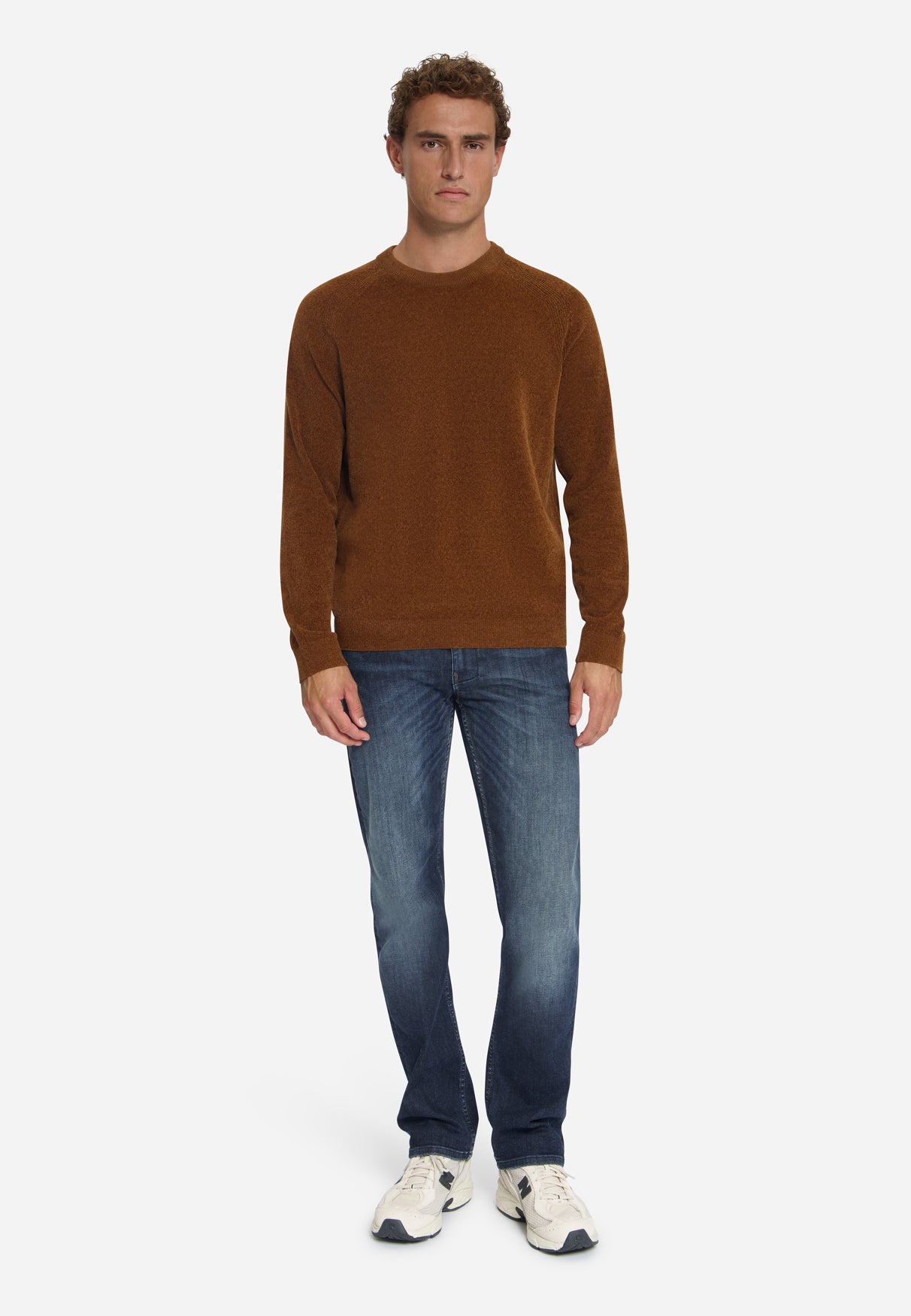 Chenille Jumper | Caramel