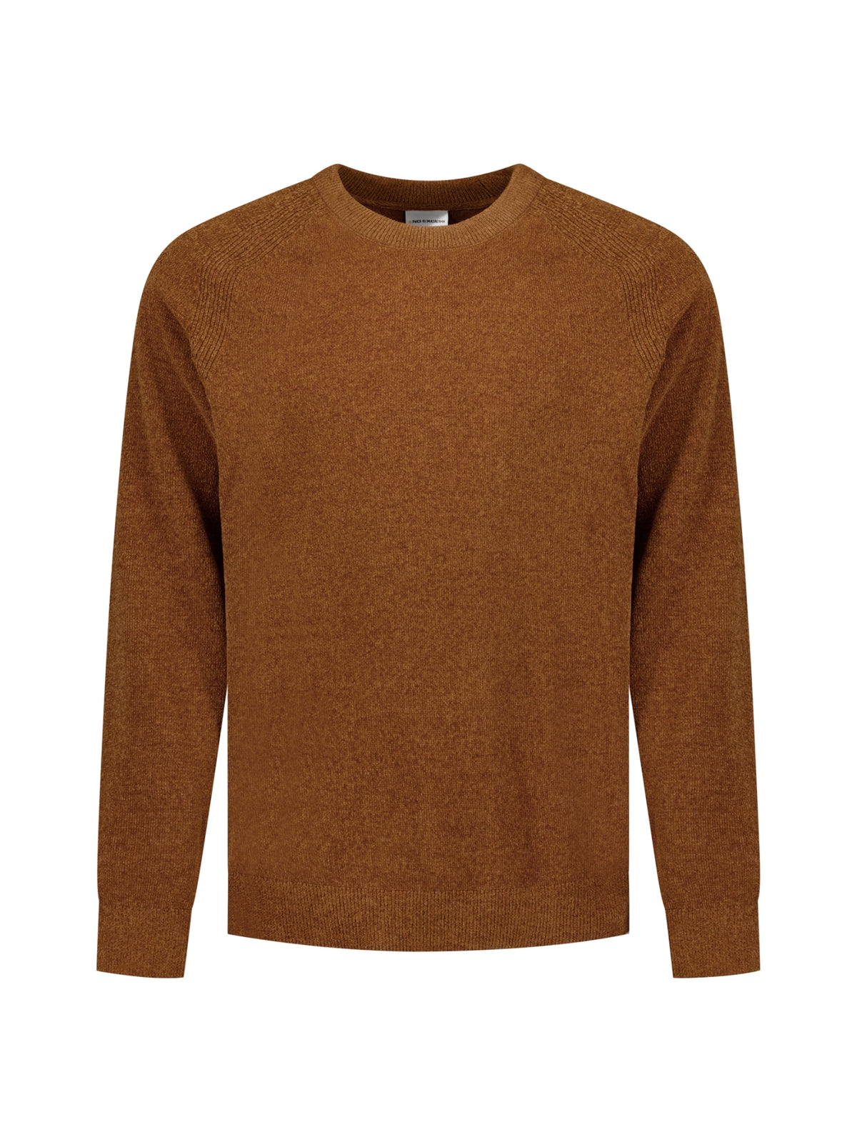 Chenille Strickpullover | Caramel