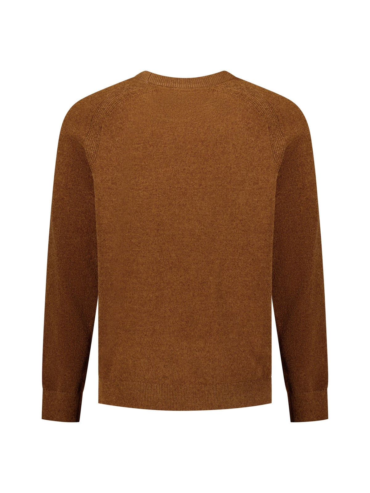 Chenille Strickpullover | Caramel