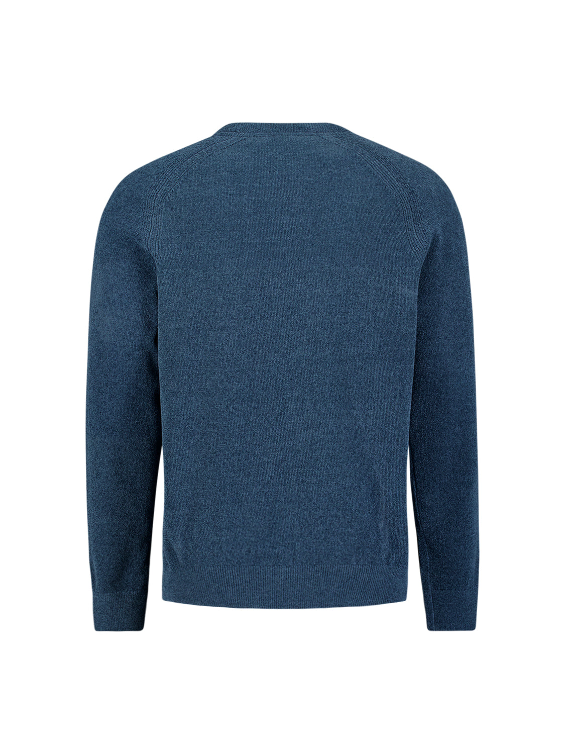 Chenille Strickpullover | Shadow Blue