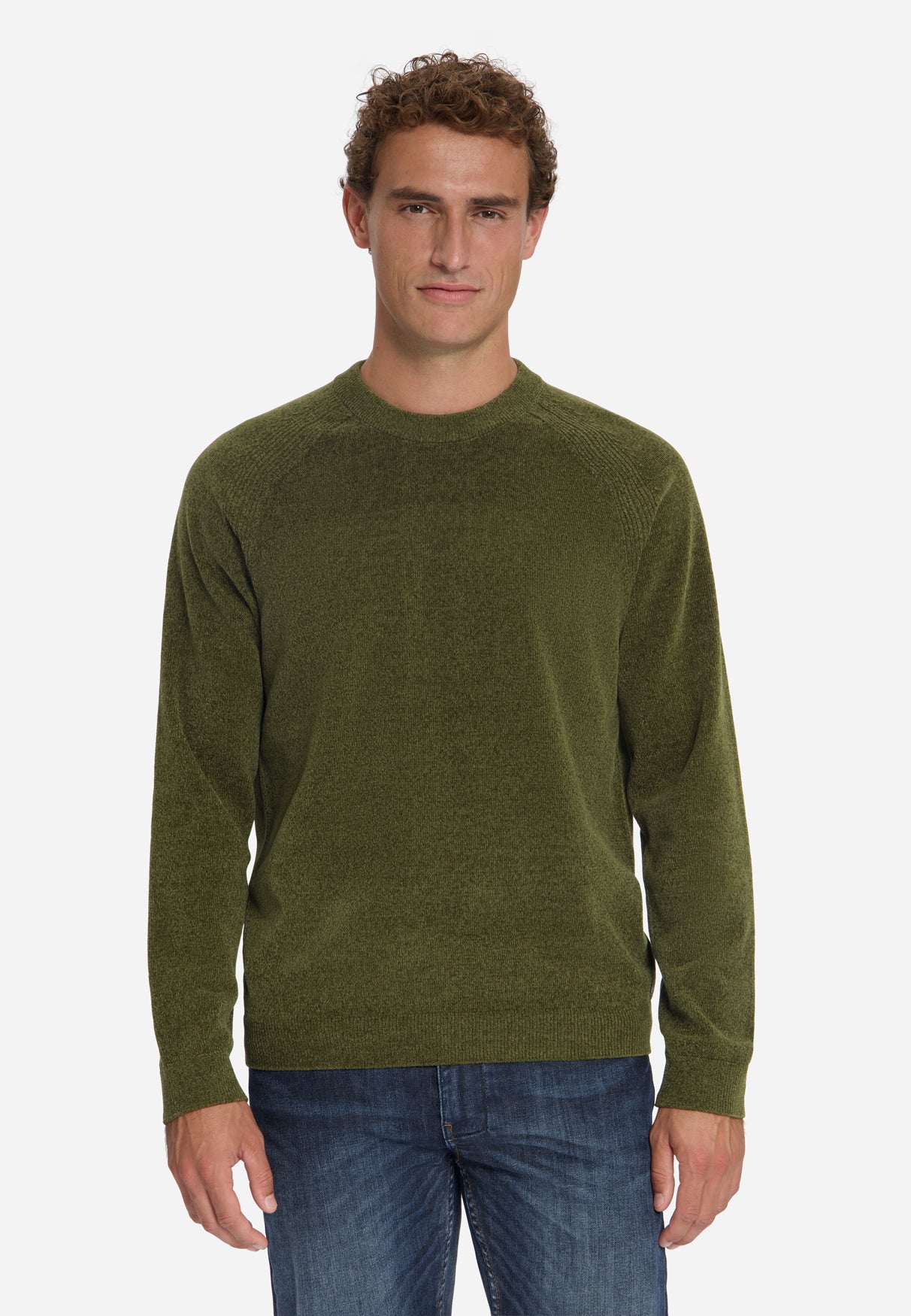 Chenille Jumper | Moss