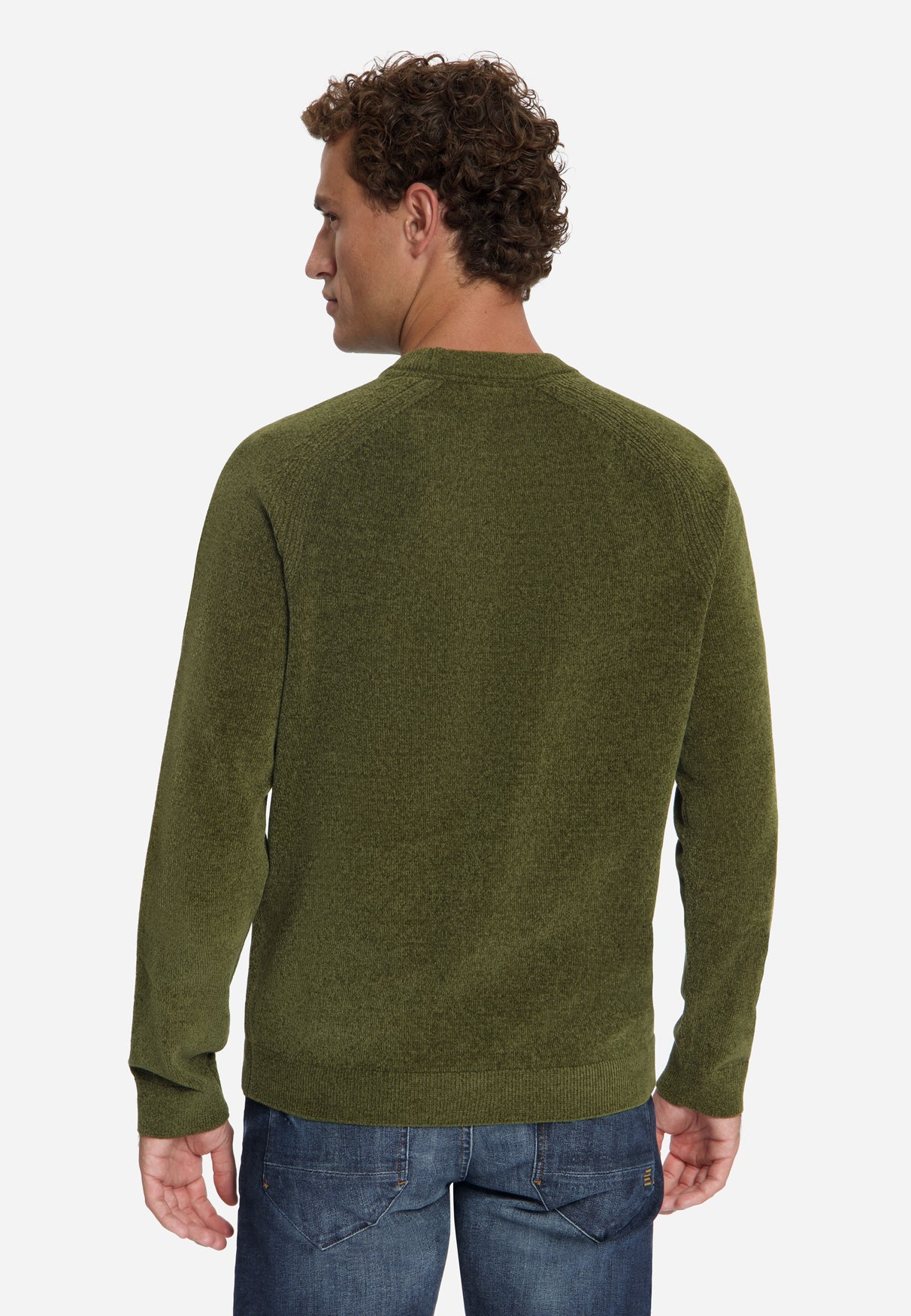 Chenille Jumper | Moss