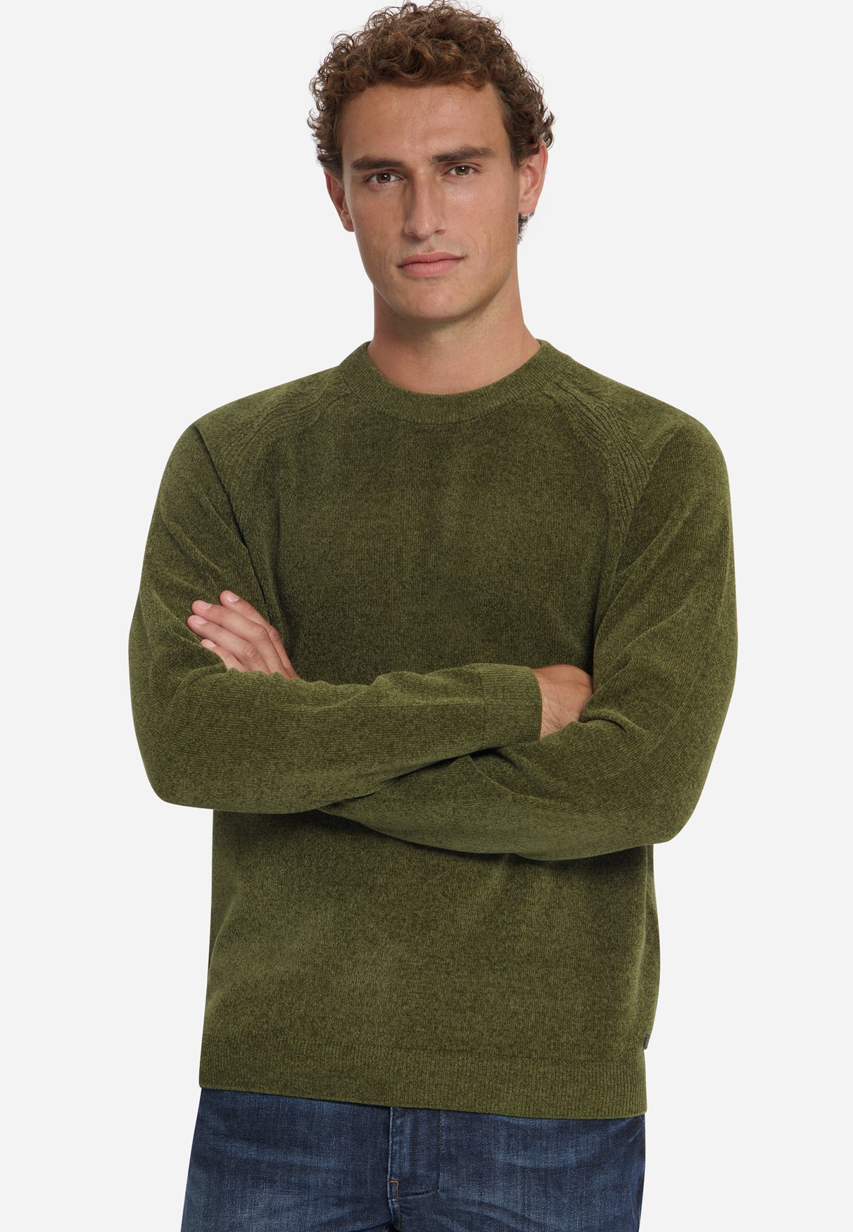 Chenille Jumper | Moss