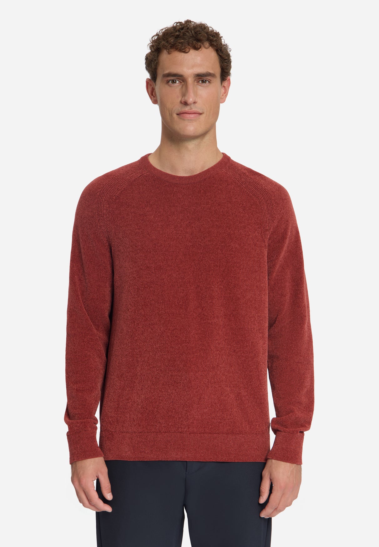 Chenille Strickpullover | Cayenne