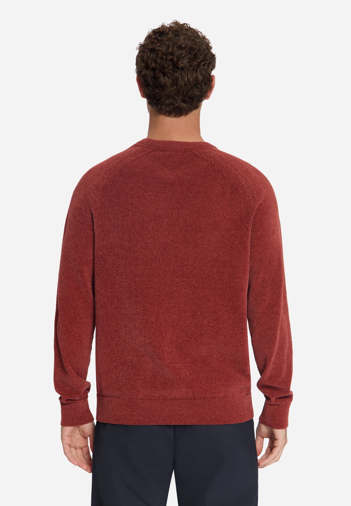 Chenille Strickpullover | Cayenne