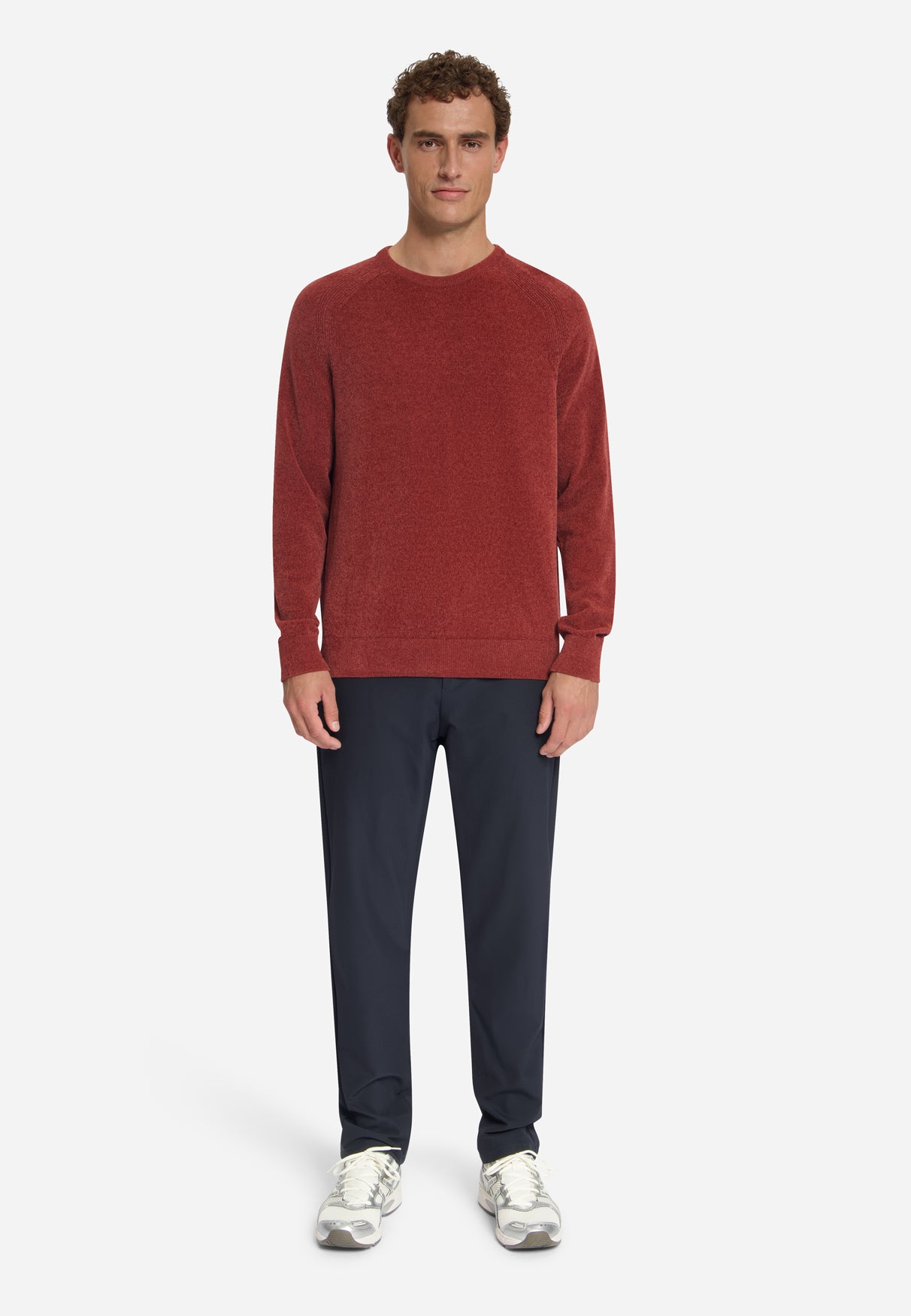 Chenille Strickpullover | Cayenne