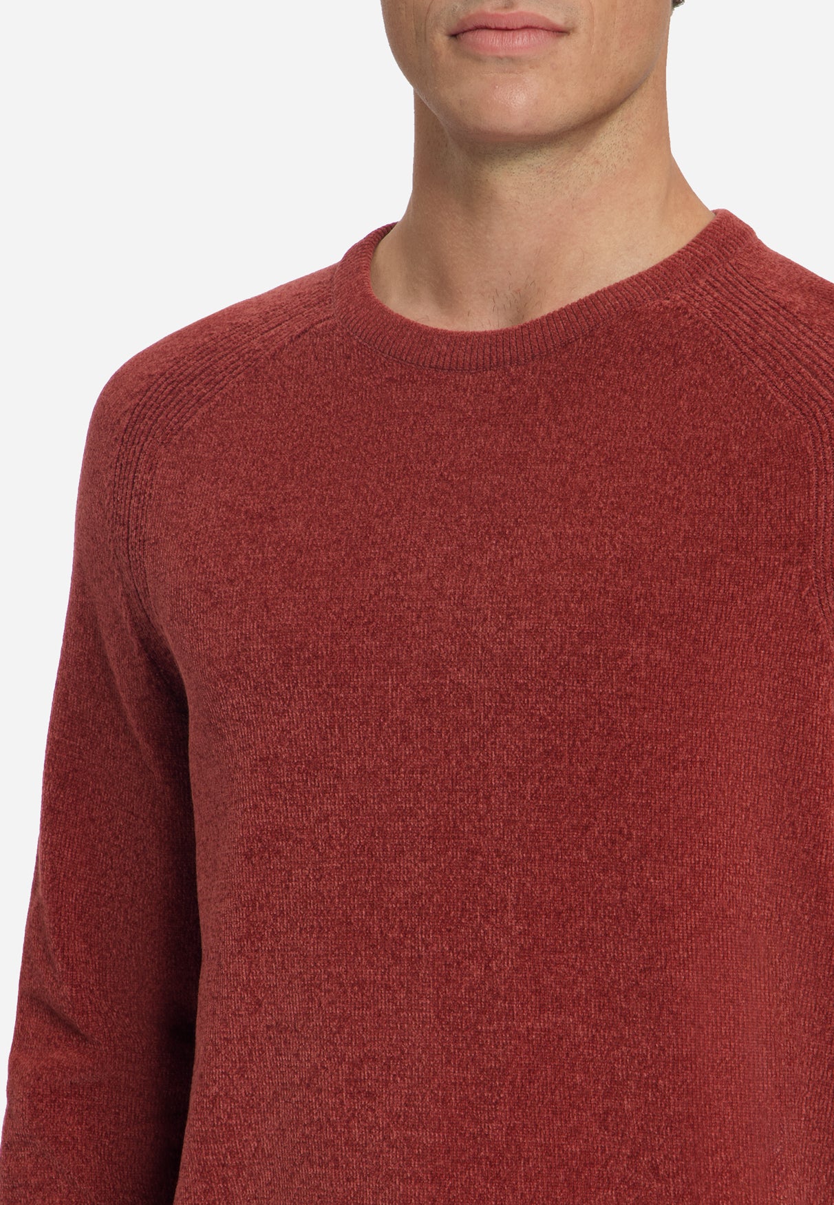 Chenille Strickpullover | Cayenne