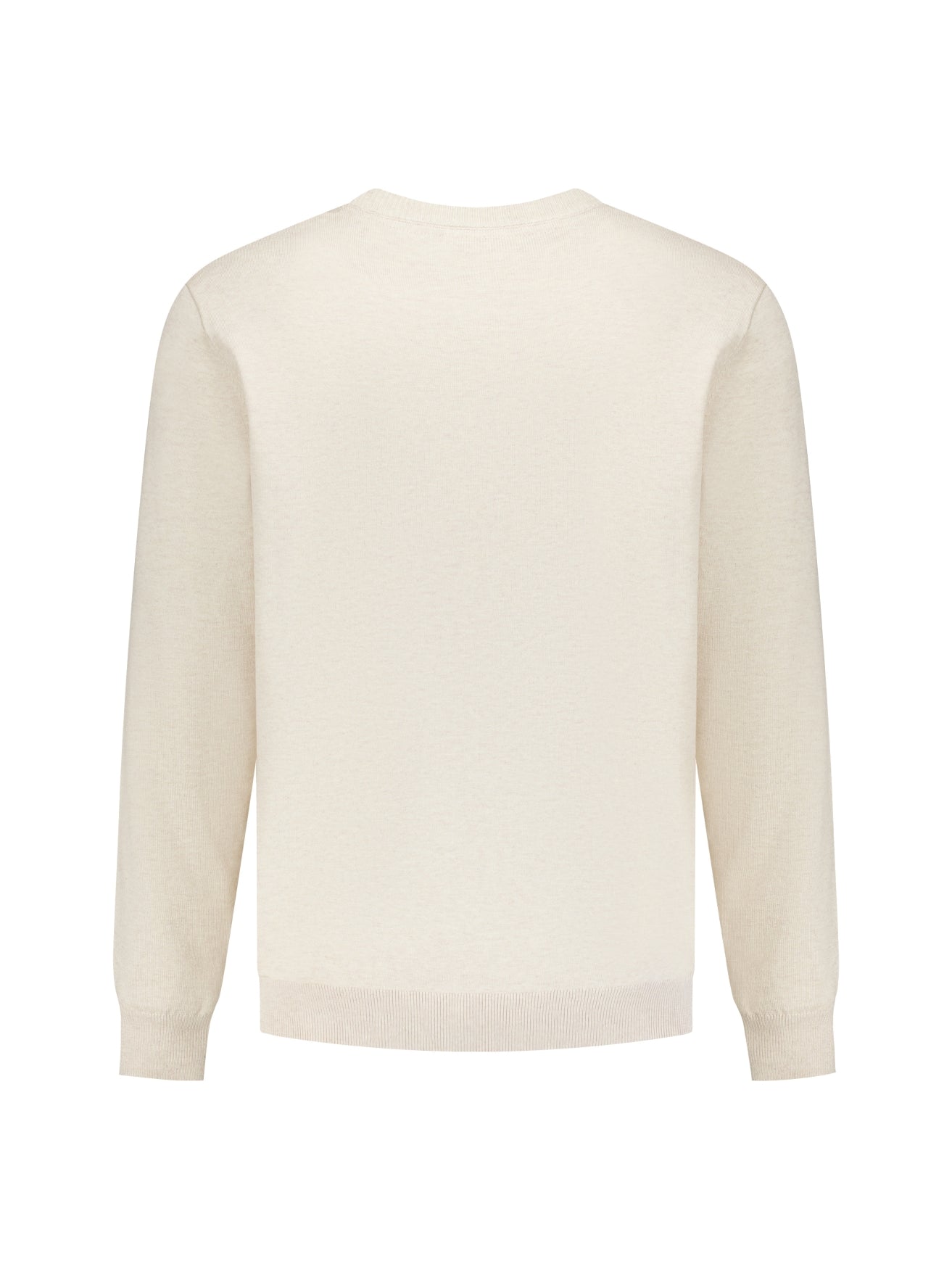 Melange Strickpullover | Stone