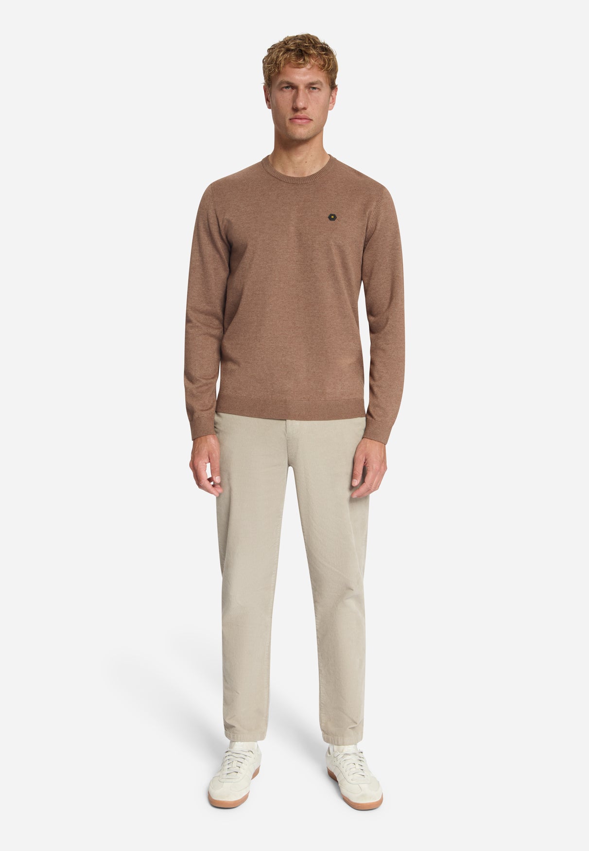 Melange Jumper | Light Brown
