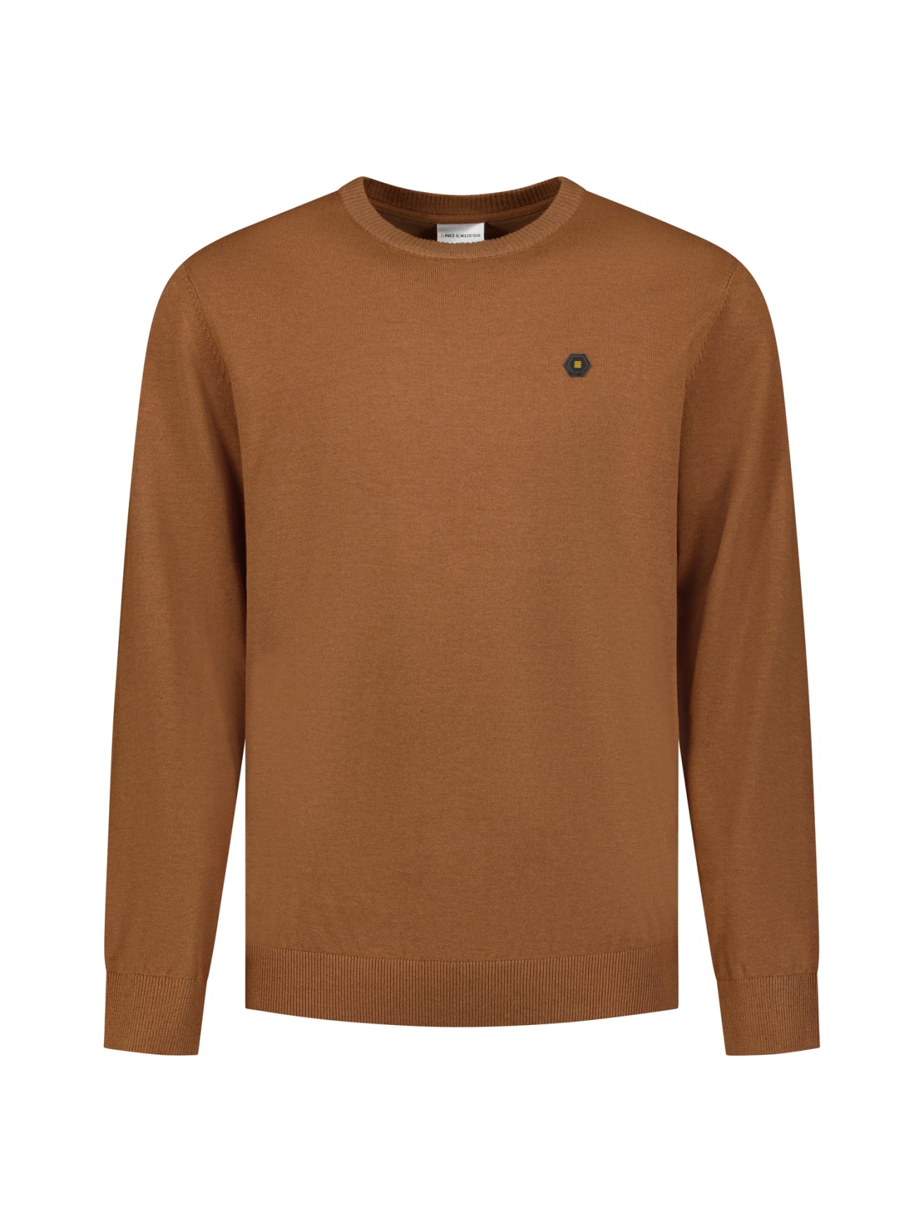 Melange Strickpullover | Caramel