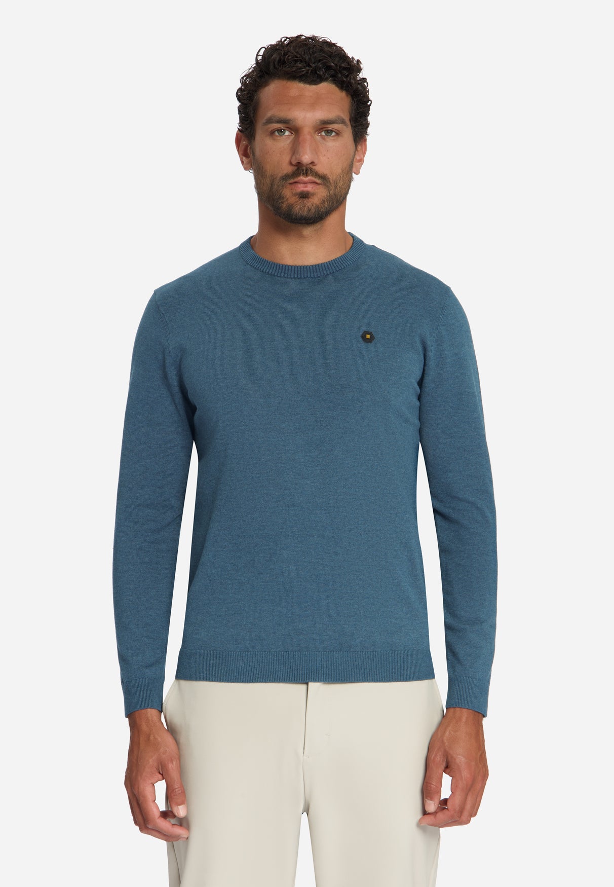 Melange Jumper | Shadow Blue
