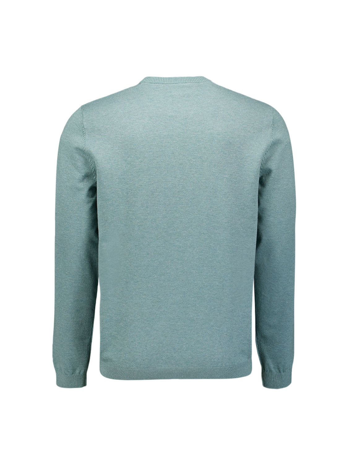 Melange-Pullover | DUSTY BLUE