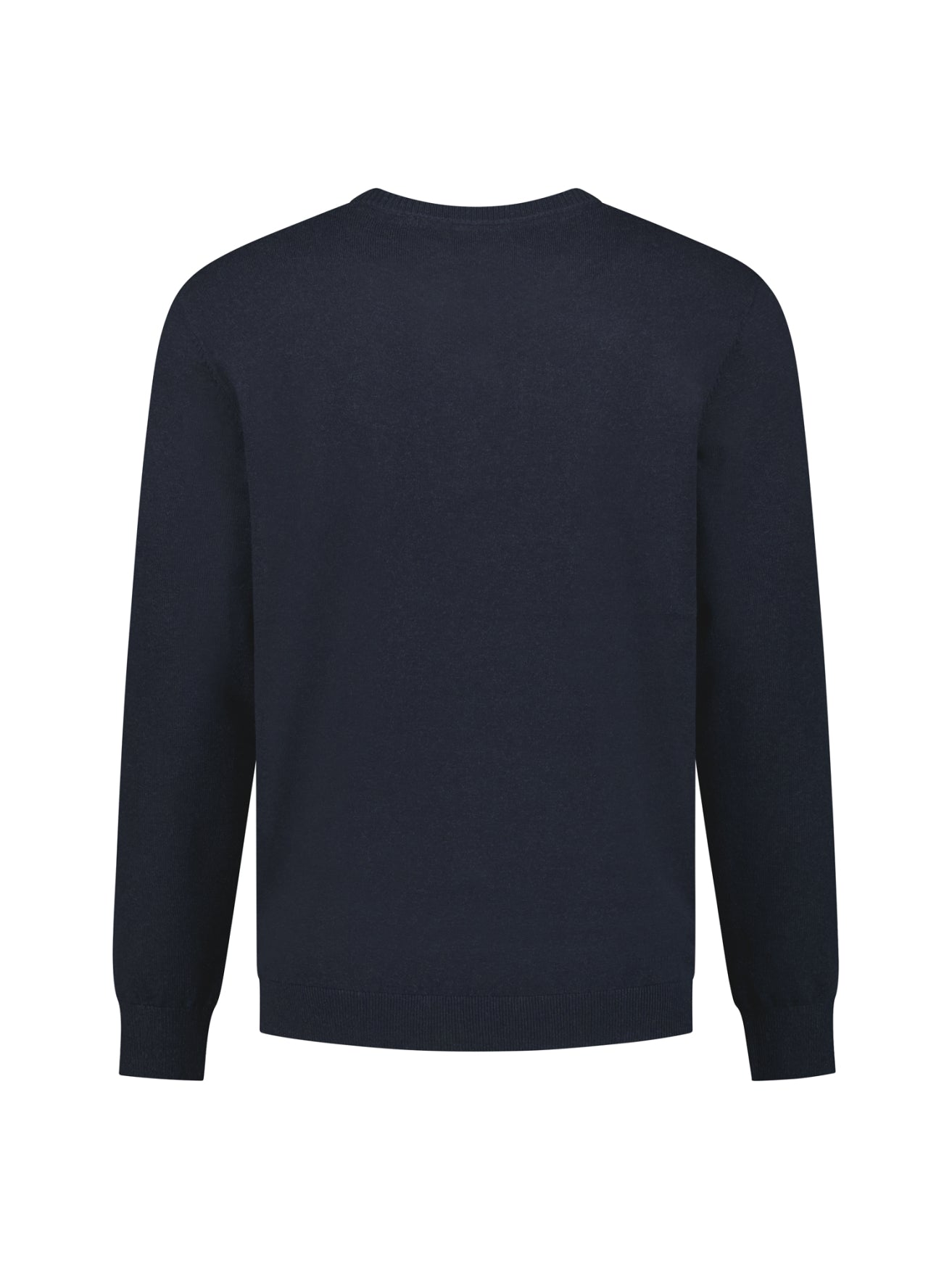 Melange Strickpullover | Dark Night
