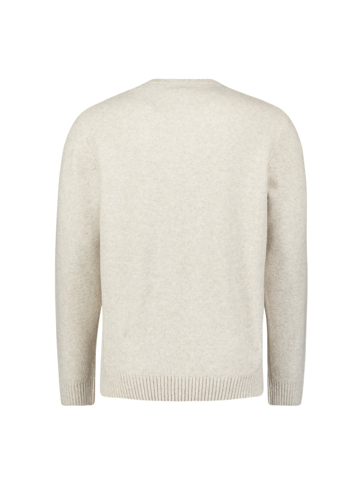 Lightweight Melange Jumper | Stone