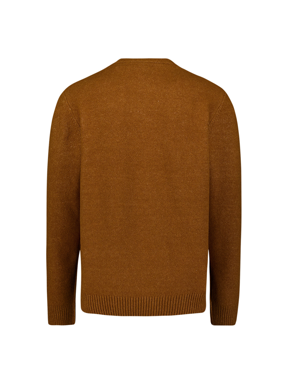 Leichter melierter Pullover | Caramel