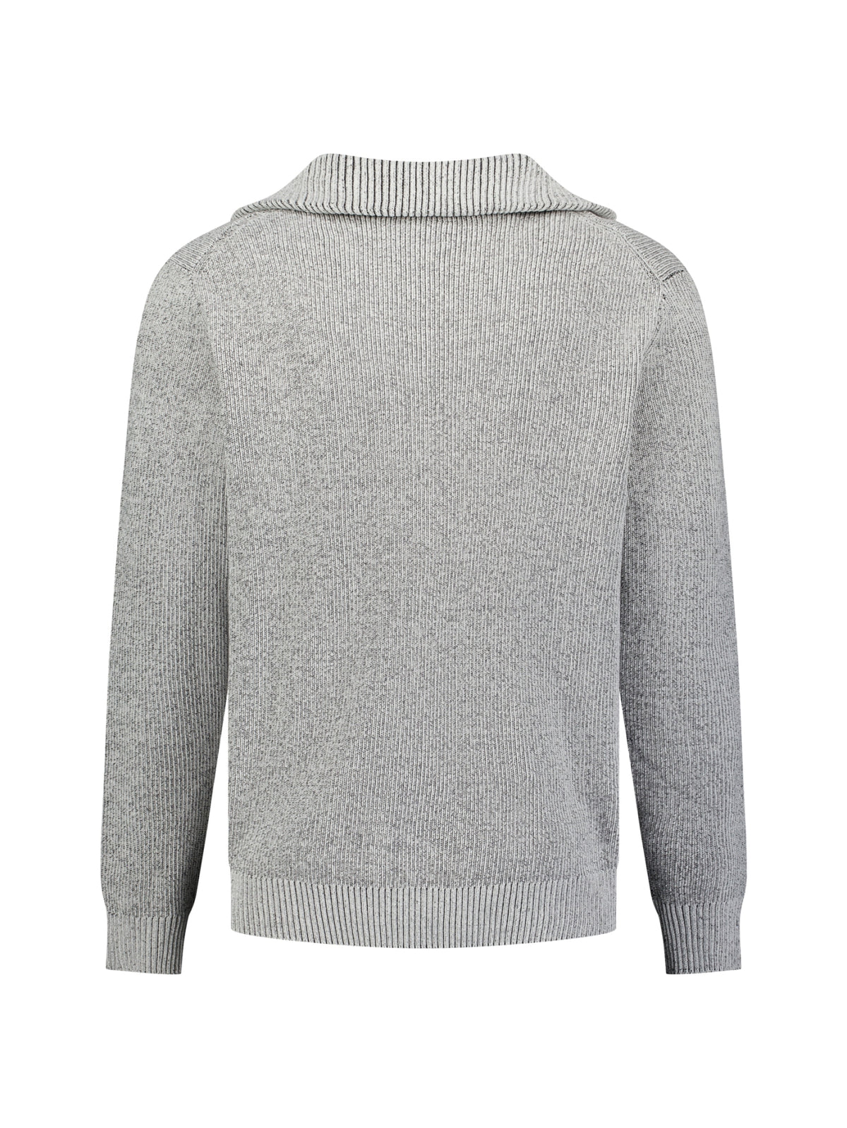 Weicher Half-Zip-Pullover | Stone