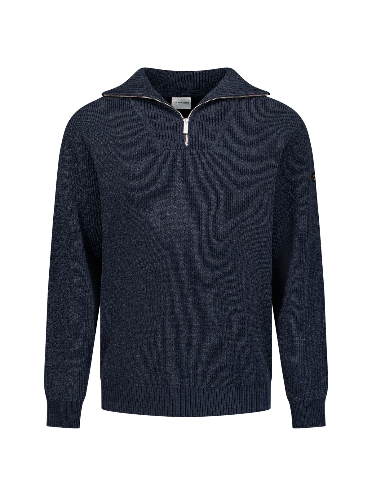 Weicher Half-Zip-Pullover | Dark Night