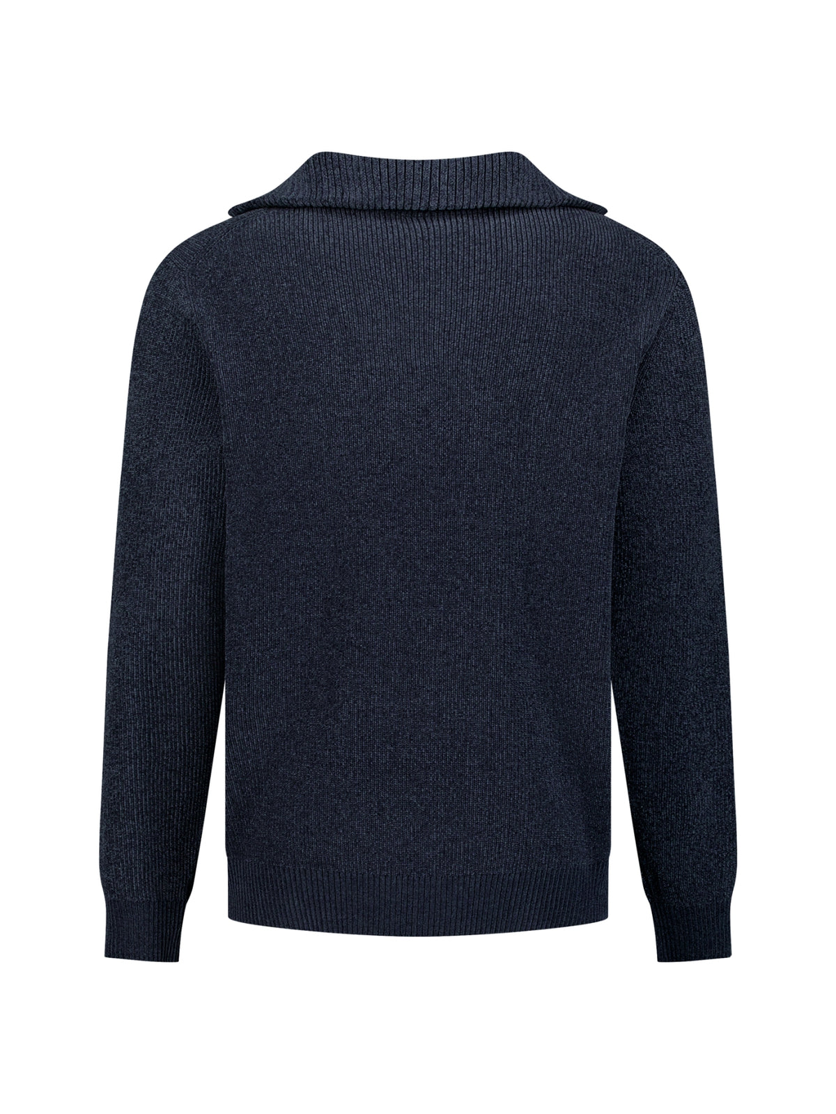 Weicher Half-Zip-Pullover | Dark Night