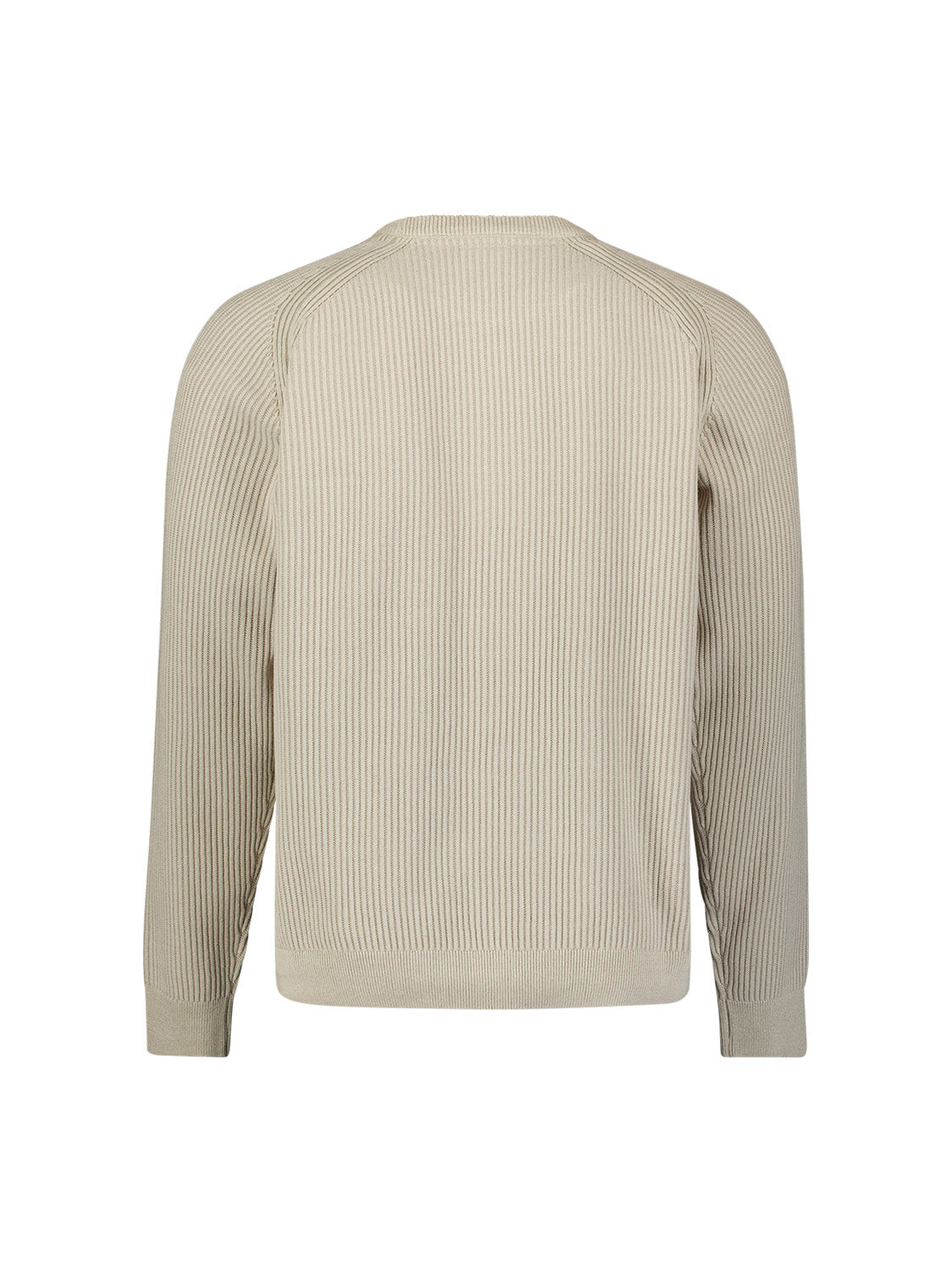 Pullover Crewneck Tuck Stitch | Stone
