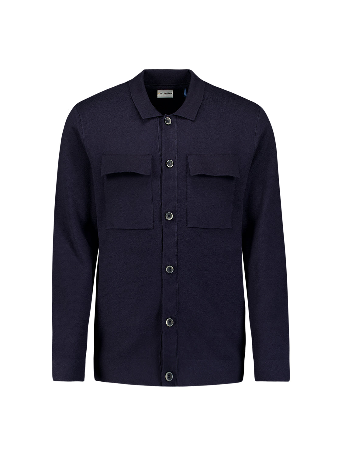 Gestricktes Overshirt | Dark Night