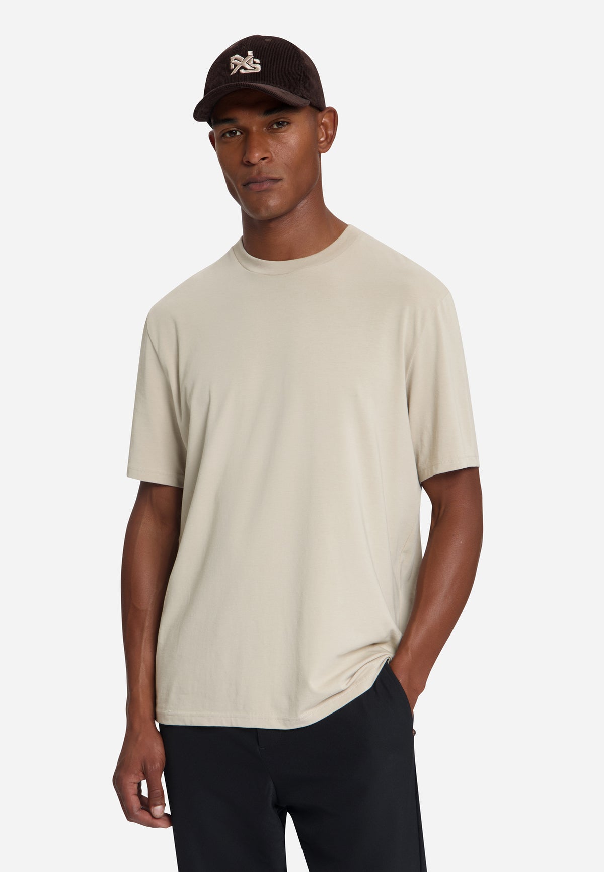 Stretch T-Shirt | Cement