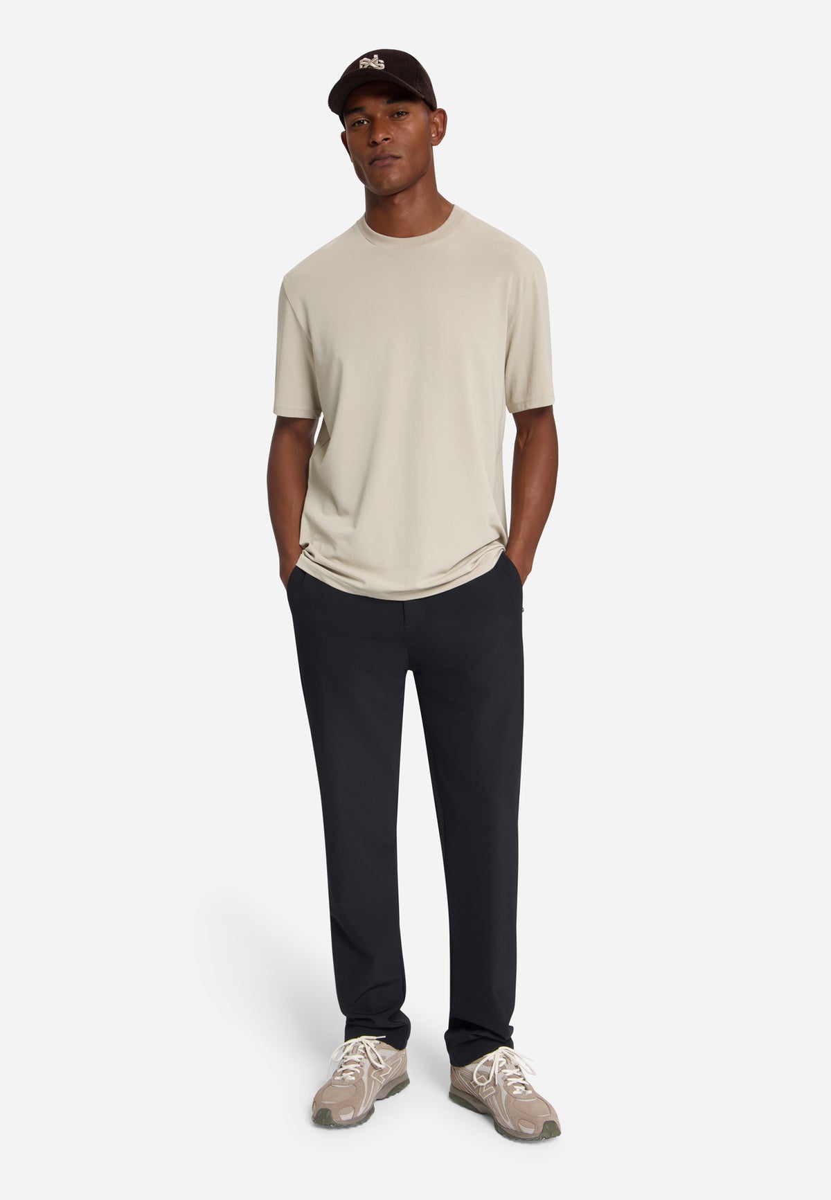 Stretch T-Shirt | Cement