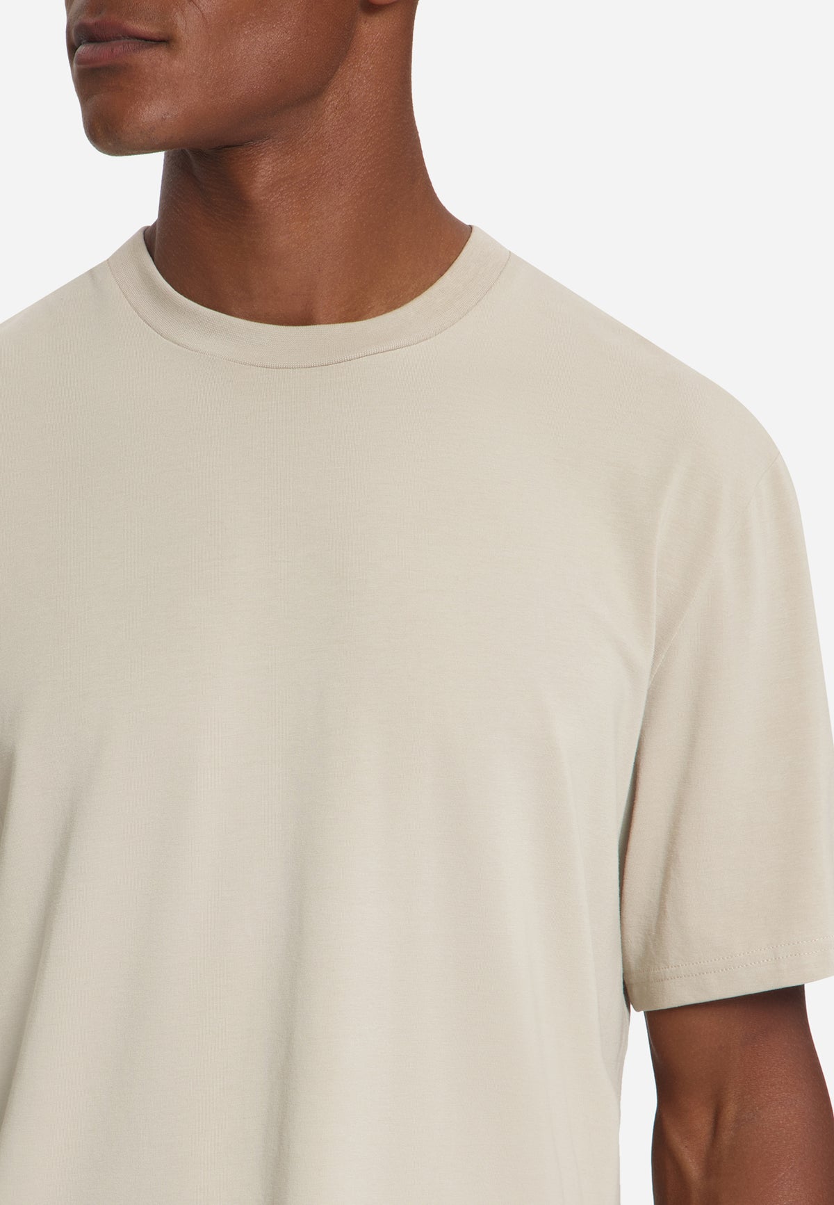 Stretch T-Shirt | Cement