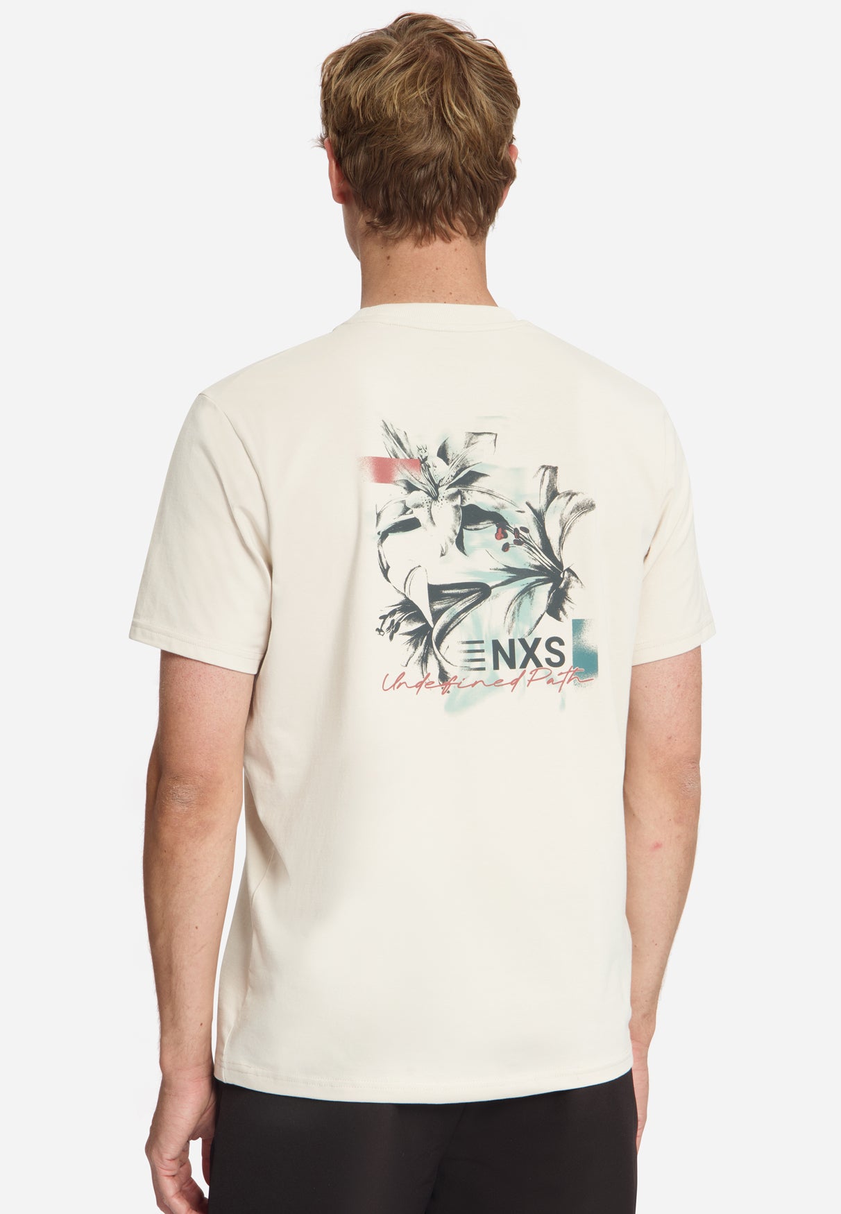 T-Shirt Mit Rückenprint | Stone