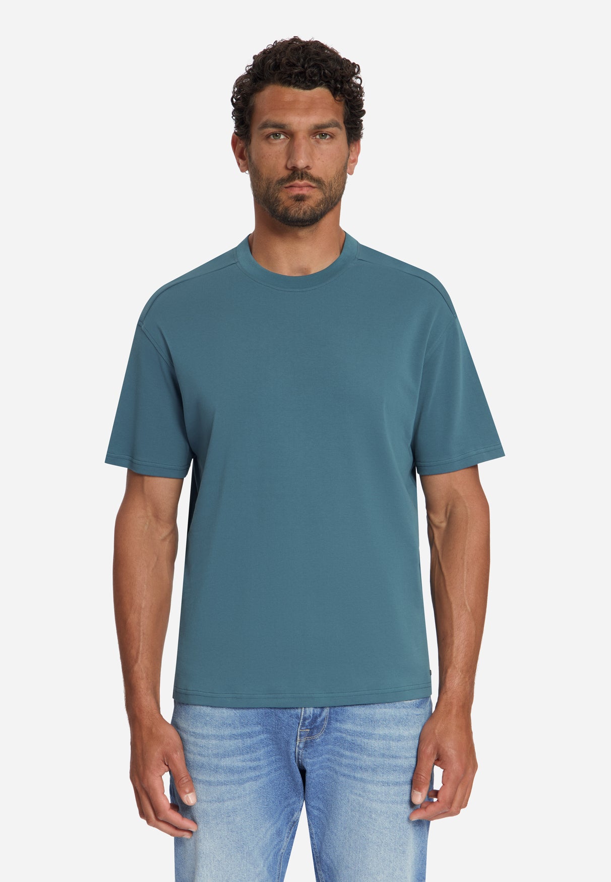 Interlock T-Shirt | Shadow Blue