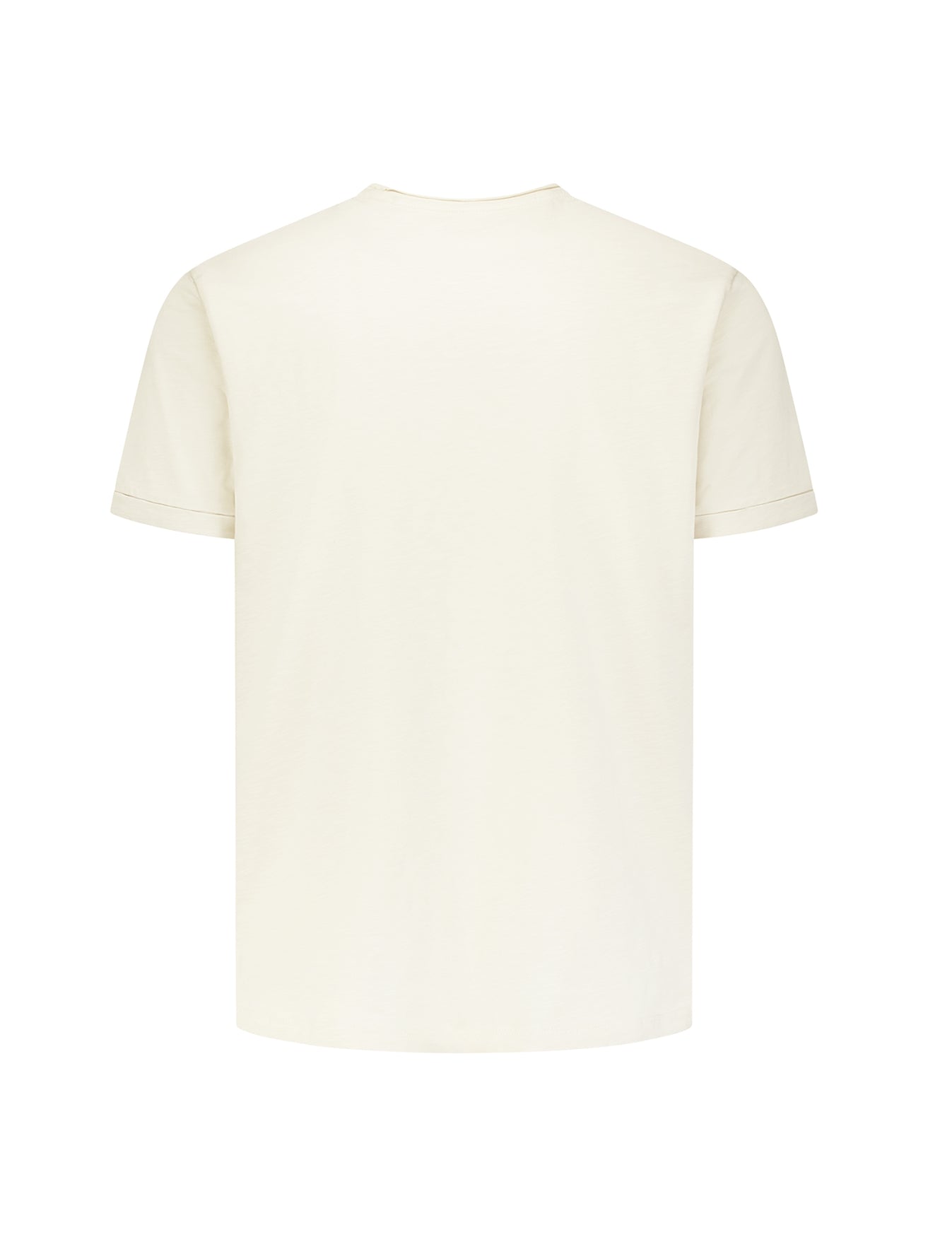 Slub T-Shirt aus Baumwolle | Stone