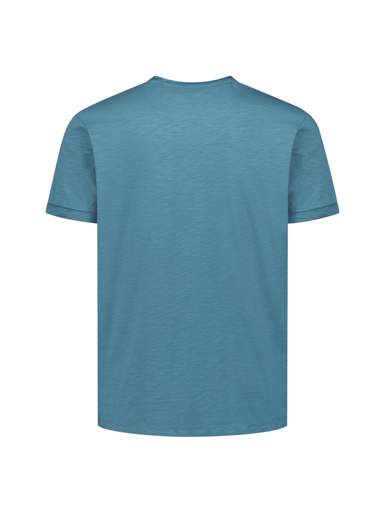 T-Shirt aus Baumwoll-Slub | shadow blue